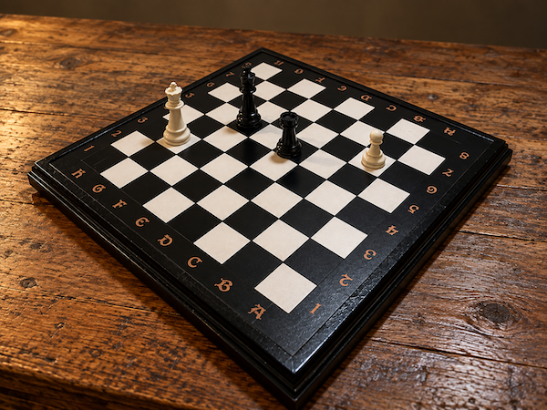 Chessboard with drawer